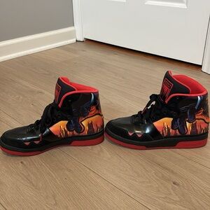 ❤️🖤Darth Vader Original Adidas High Tops 🖤❤️